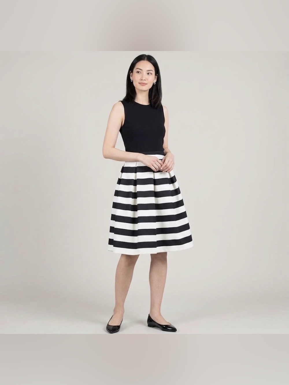 Haute Monde Stripped Skirt